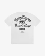 GEEDUP COMPANY NAVY TEE WHITE