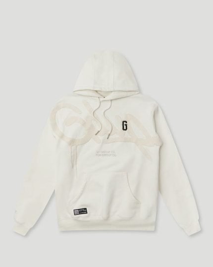 GEEDUP Handstyle/G Hoodie Cream Butter