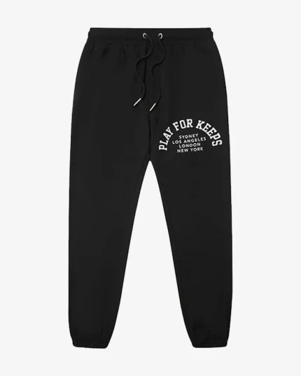 GEEDUP PFK CITIES TRACKPANTS BLACK