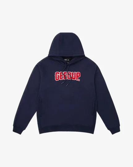 GEEDUP PLAY FOR KEEPS 13 YR NAVY HOODIE RED