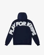 GEEDUP PLAY FOR KEEPS NAVY WHITE HOODIE