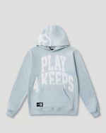 GEEDUP Play4Keeps Handstyle Hoodie BlueWhite Pale