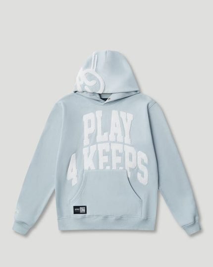 GEEDUP Play4Keeps Handstyle Hoodie BlueWhite Pale