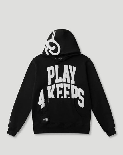 GEEDUP Play4Keeps Handstyle Hoodie White Black