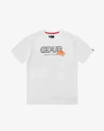 GEEDUP SPORTSMAN PFK ORANGE TEE WHITE