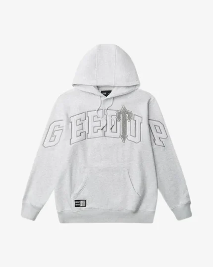GEEDUP TEAM LOGO GREY HOODIE