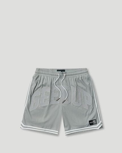 GEEDUP Team Logo B-Ball Grey Short