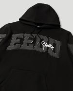 GEEDUP Team LogoHandstyle BlackGreyWhite Hoodie