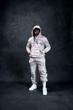 GEEDUP Team LogoHandstyle Hoodie Grey Double