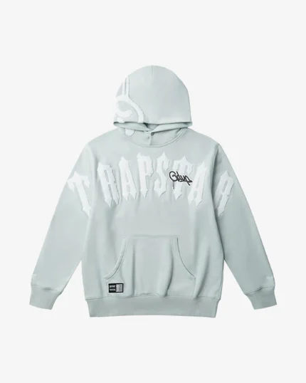 GEEDUP X TRAPSTAR HANDSTYLE BLUE HOODIE