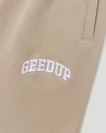 Geedup Micro Team Logo Tan Trackpants