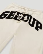 Geedup Team Logo ButtercreamBlack Trackpants
