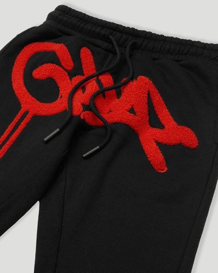 Geedup Handstyle Trackpants Orange BlackBurnt