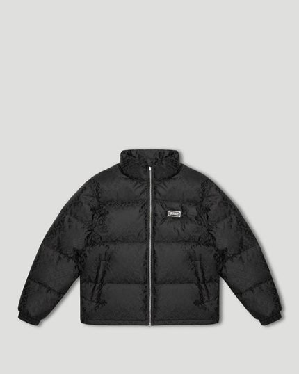Geedup Core Logo Reversible Jacket BlackWhite Puffer