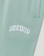 Geedup Micro Team Logo Pistachio Trackpants