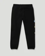 Geedup Sportsman Badges Black Trackpants