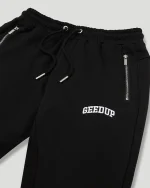 Geedup Team Black Logo Trackpants