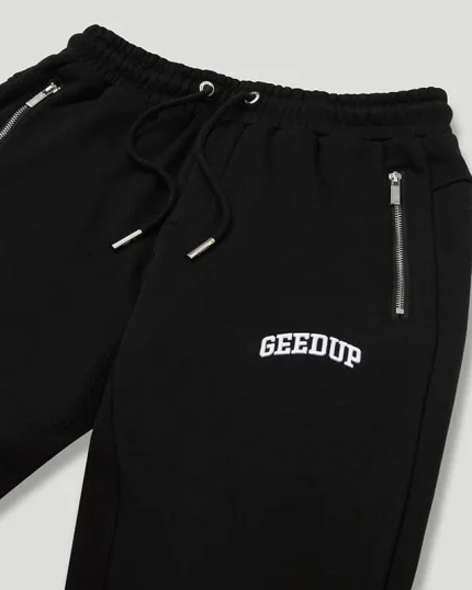 Geedup Team Black Logo Trackpants