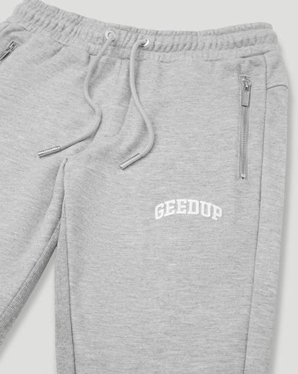 Geedup Team Logo Trackpants Marle Grey