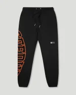 Geedup Team Logo Trackpants Orange BlackBlack