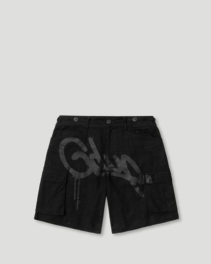 Handstyle Cargo Black Short